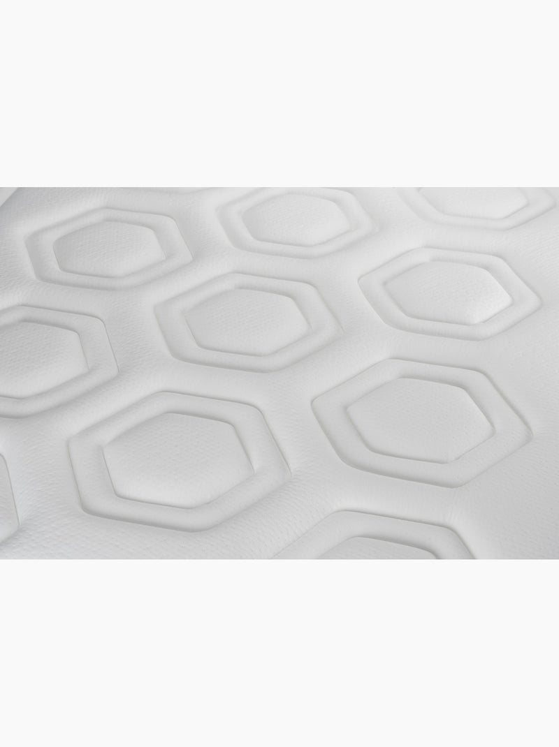 Pack Prêt à dormir avec Matelas Ressorts ensachés et mémoire de forme VITALIT Noir - Kiabi