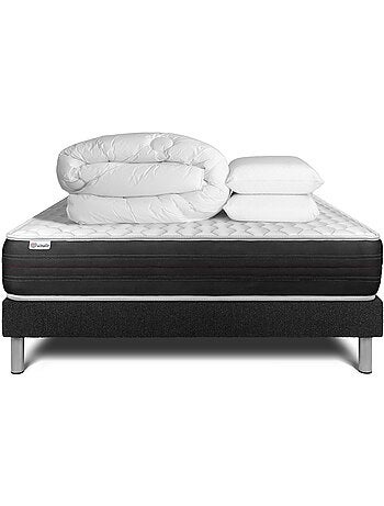 Pack Prêt à dormir avec Matelas Ressorts ensachés VITALIT