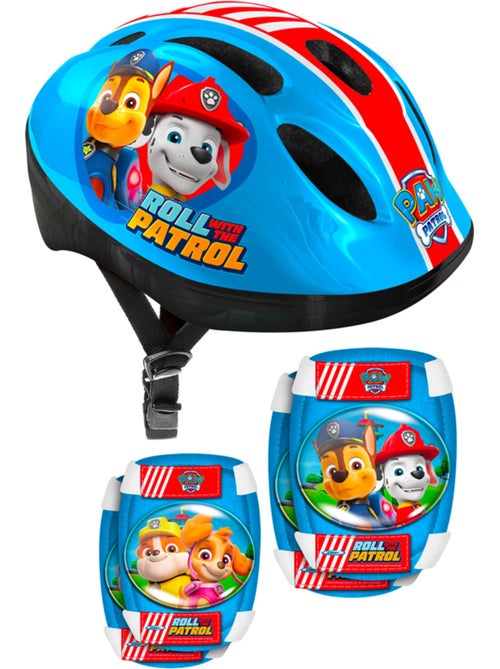 Pack protection Casque vélo pat patrouille garçon - Kiabi