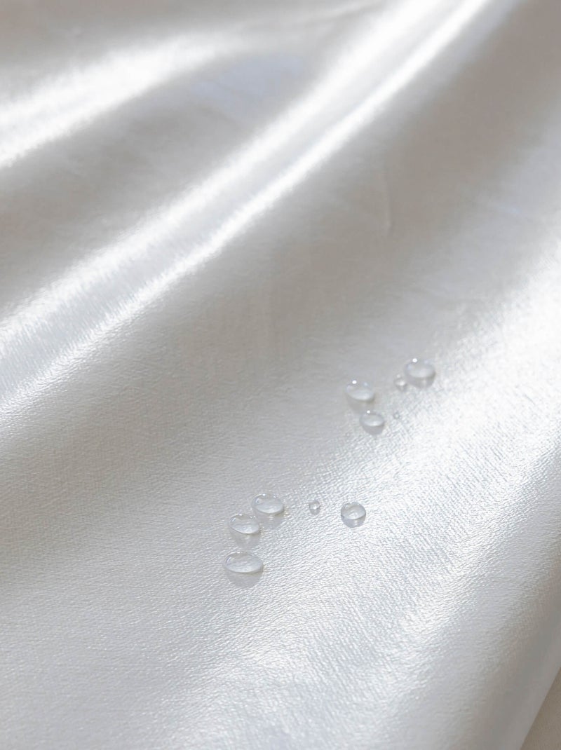Pack protège matelas et protège oreillers molleton imperméable - Someo Blanc - Kiabi