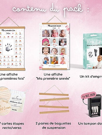 Pack Souvenirs Bébé Complet - My Memories - Renard