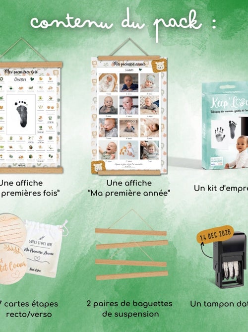 Pack Souvenirs Bébé Complet - My Memories - Lion - Kiabi