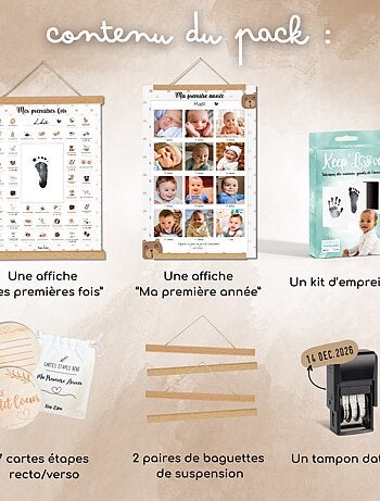 Pack Souvenirs Bébé Complet - My Memories - Renard