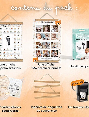 Pack Souvenirs Bébé Complet - My Memories - Renard