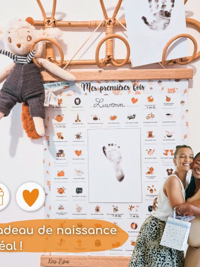 Pack Souvenirs Bébé Complet - My Memories - Renard Orange - Kiabi