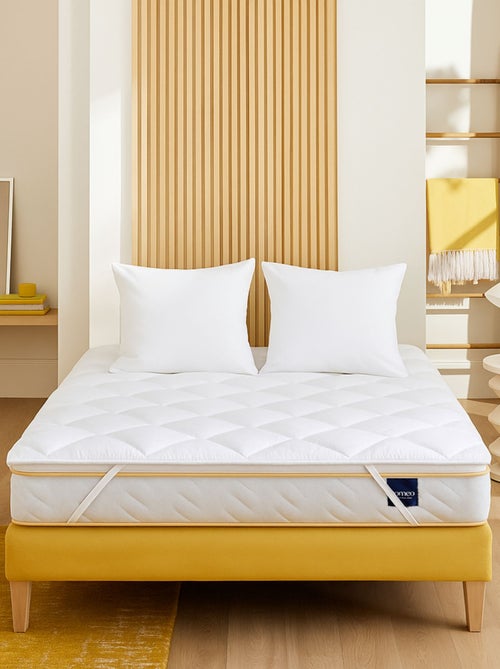 Pack surmatelas ouate Aurore et oreiller - Kiabi