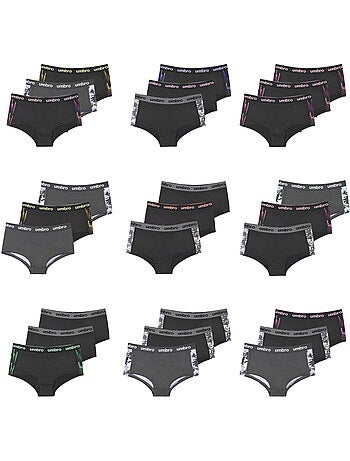 Pack surprise de 3 culottes femme Umbro