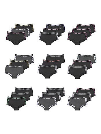 Pack surprise de 3 culottes femme Umbro