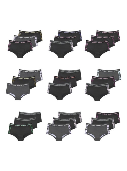 Pack surprise de 3 culottes femme Umbro - Kiabi