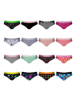 Pack Surprise de 5 Boxers microfibre femme Freegun