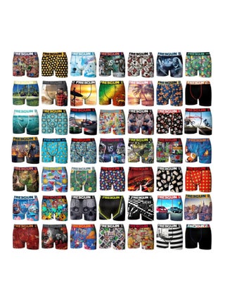 Pack Surprise de 5 Boxers microfibre garçon Freegun