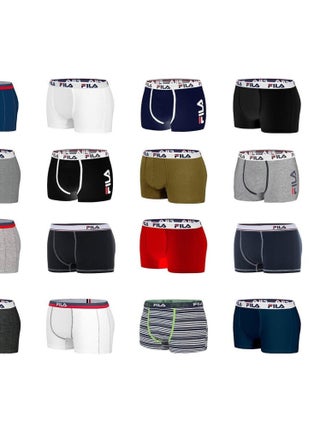 Pack Surprise de 6 Boxers coton homme Fila