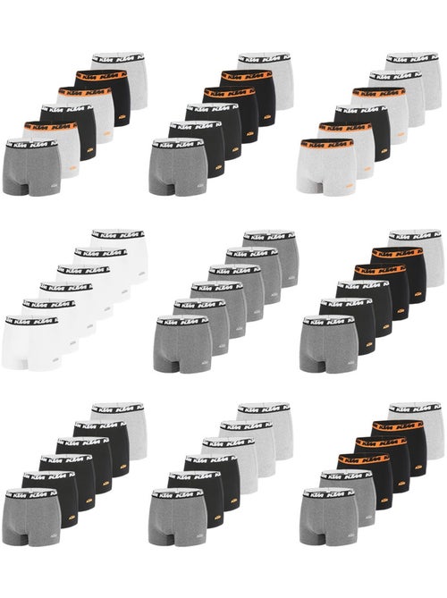 Pack surprise de 6 boxers coton homme Ktm - Kiabi