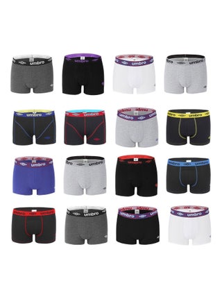 Pack Surprise de 6 Boxers coton homme Umbro