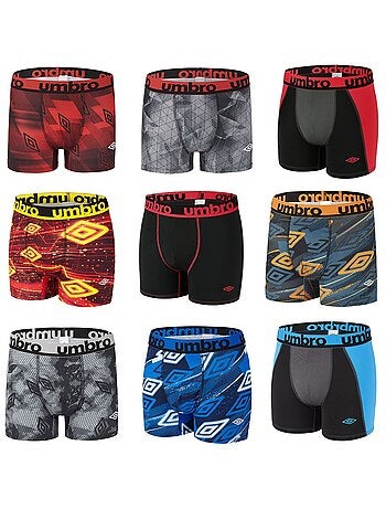 Pack Surprise de 6 Boxers microfibre homme Umbro