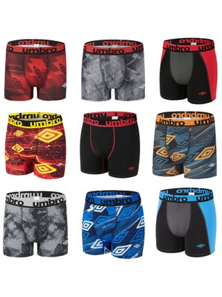 Pack Surprise de 6 Boxers microfibre homme Umbro