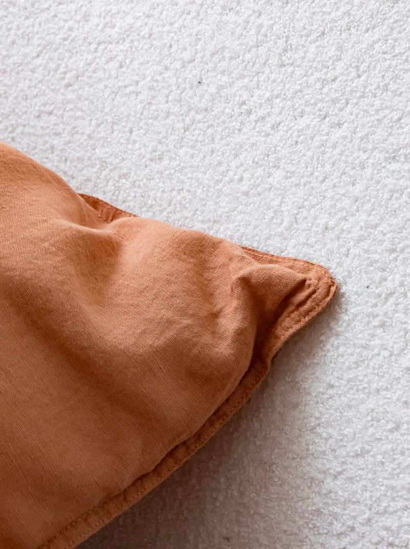 Pack tête de lit 190 cm et cache-sommier bouclette 180x200 cm blanc Blanc - Kiabi