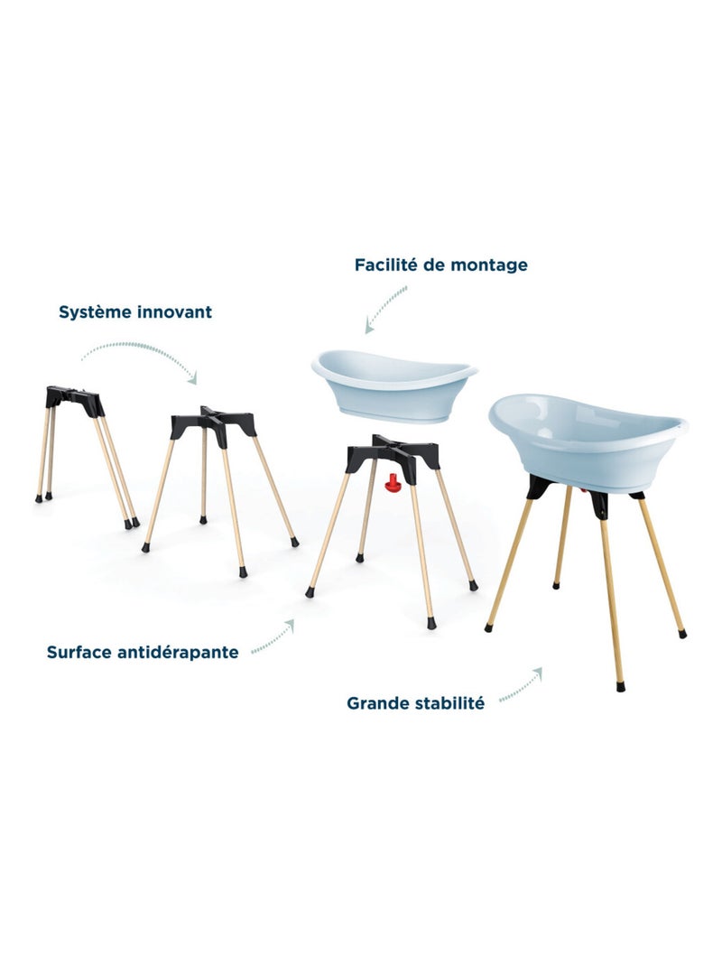 PACK TRANSAT VASCO 5 Fleur bleue Bleu - Kiabi