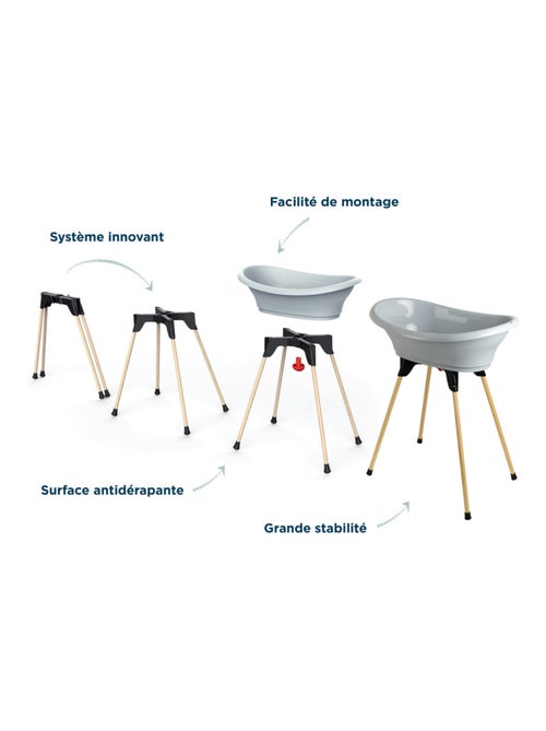 PACK TRANSAT VASCO 5 gris charme - Kiabi