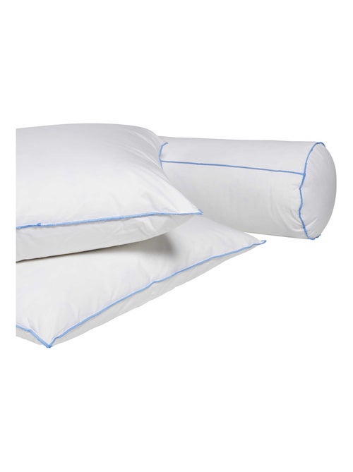 Pack traversin oreiller moelleux duvet - Kiabi