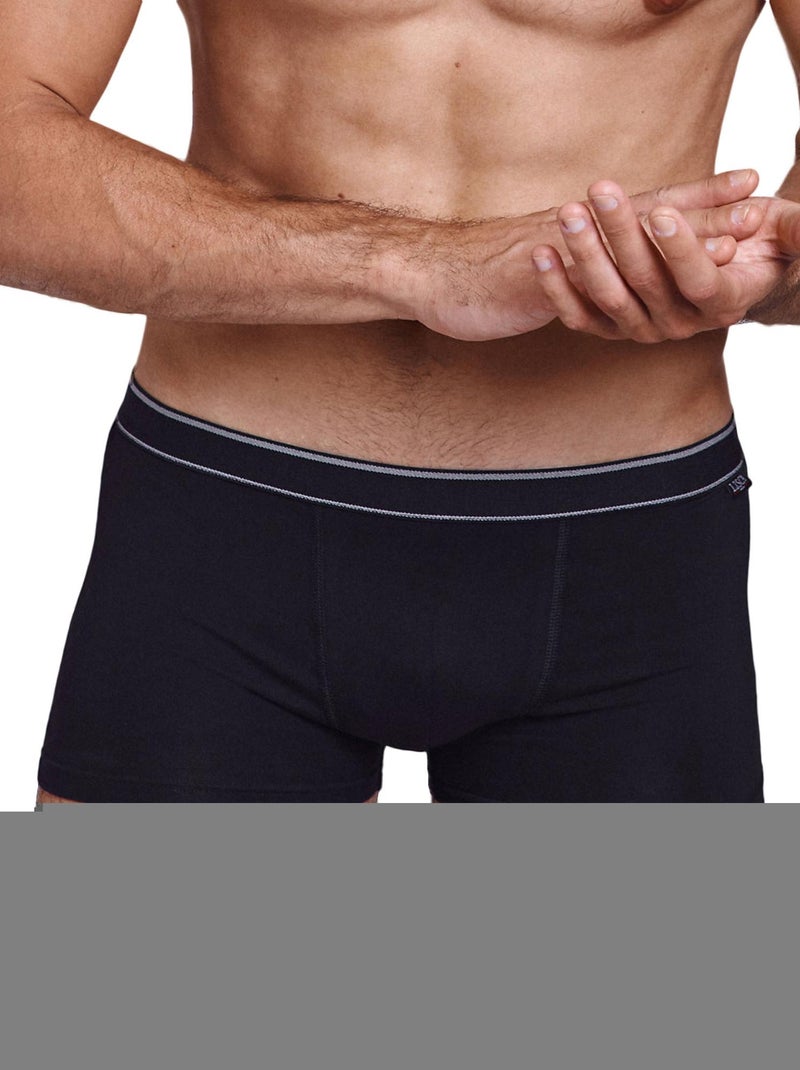 Pack x2 boxers Apolon Noir - Kiabi