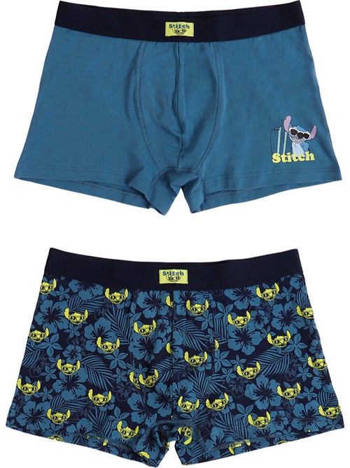 Pack x2 boxers Lilo Et Stitch Disney - Kiabi