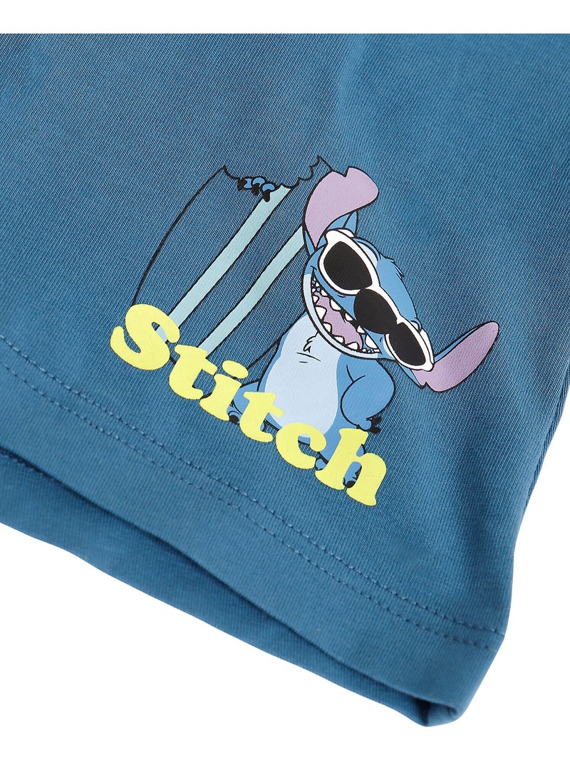 Pack x2 boxers Lilo Et Stitch Disney Bleu - Kiabi