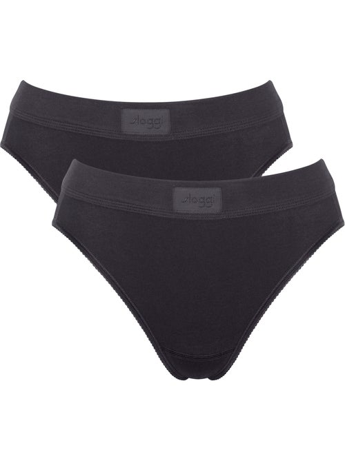 Pack x2 culottes slips taï double comfort - Kiabi