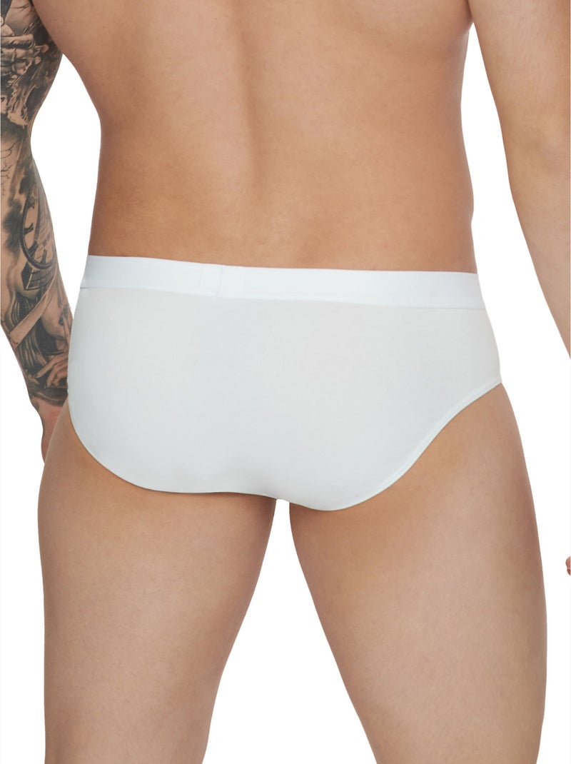 Pack x2 slips Hermes Blanc - Kiabi