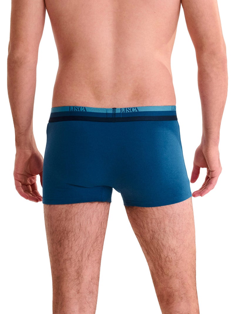 Pack x3 boxers Olympus Bleu - Kiabi