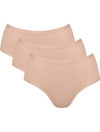 Pack x3 culottes slips midi go daily cotton