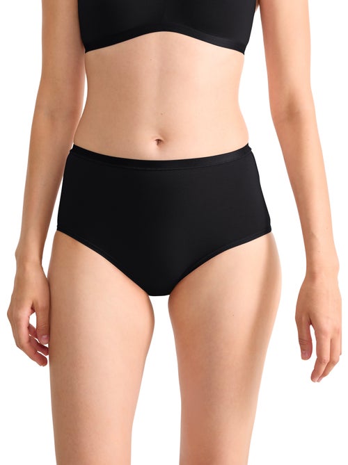 Pack x3 culottes taille haute go daily cotton - Kiabi