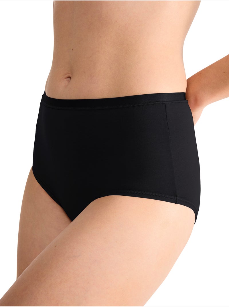 Pack x3 culottes taille haute go daily cotton Noir - Kiabi