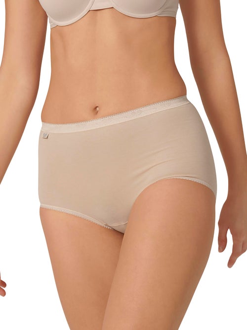 Pack x4 culottes taille haute basic plus - Kiabi Pack x4 culottes taille haute basic plus - Kiabi