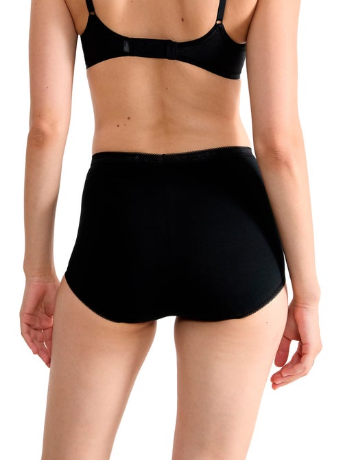 Pack x4 culottes taille haute BASIC PLUS - Kiabi