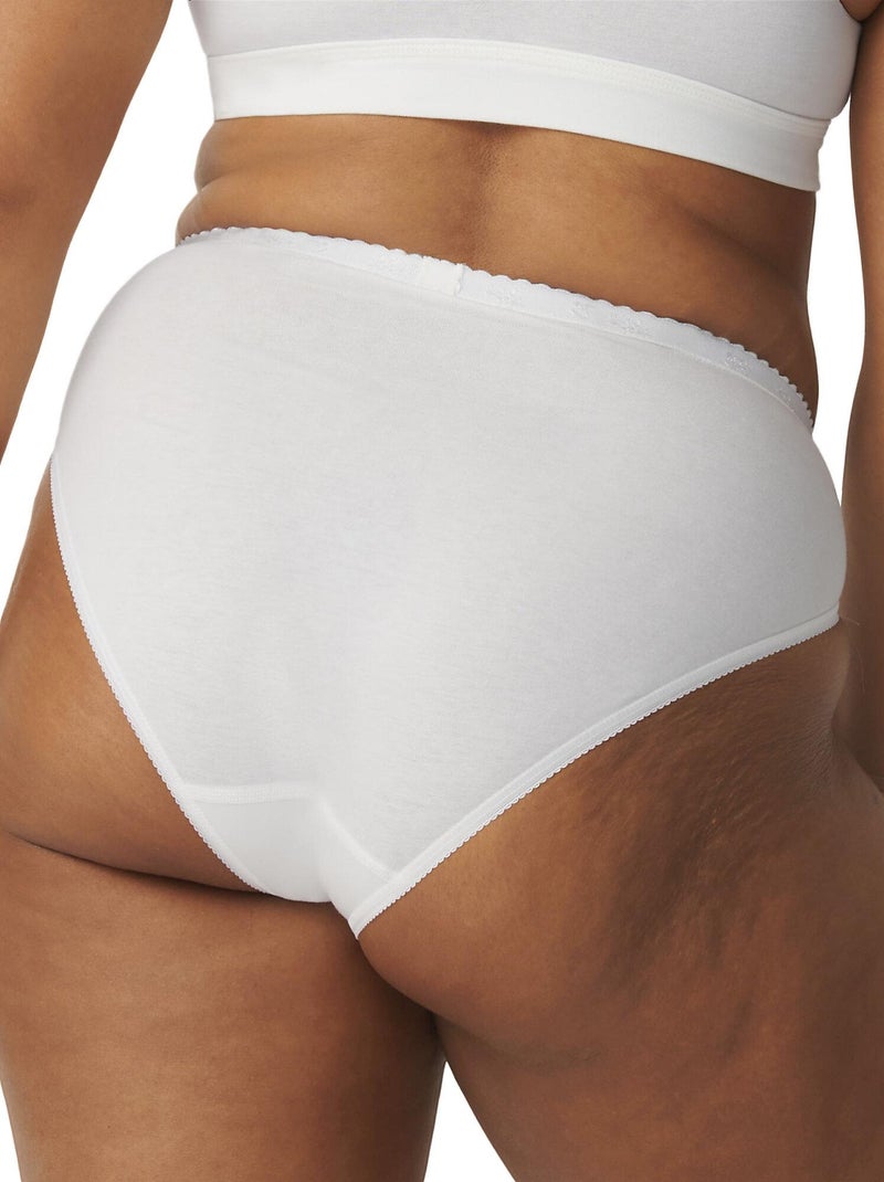 Pack x4 slips taï CHIC Blanc - Kiabi