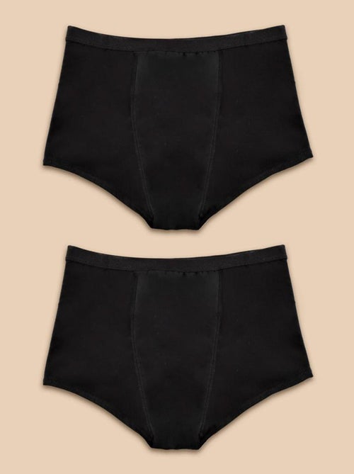 Pack:2 short menstruel flux important, Amélie. - Kiabi