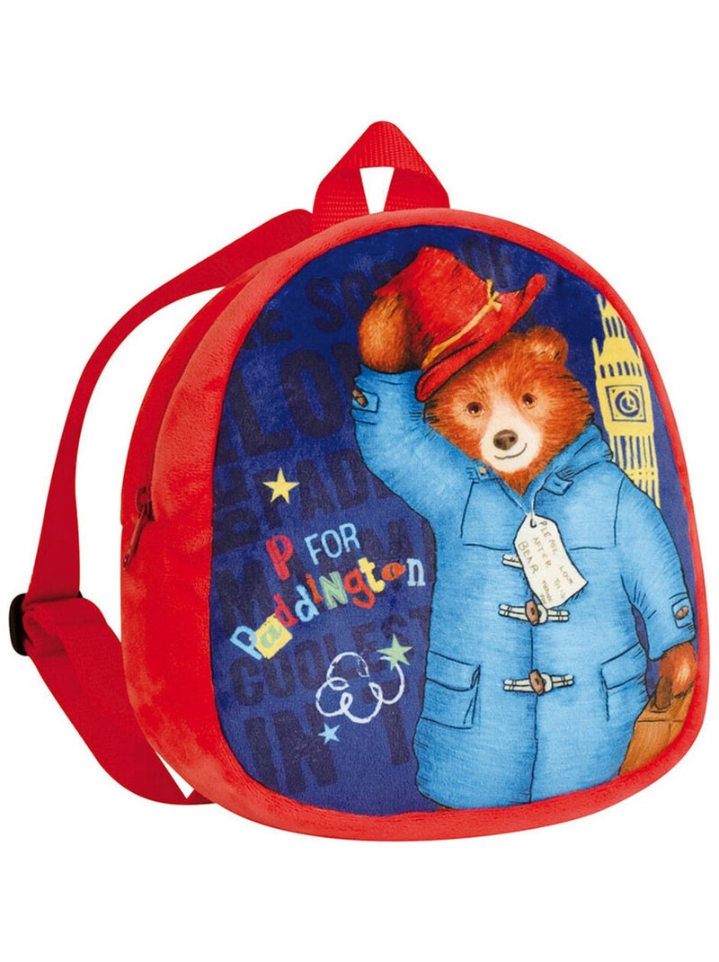 Paddington sac à dos en peluche pour enfant  22 cm Bleu - Kiabi