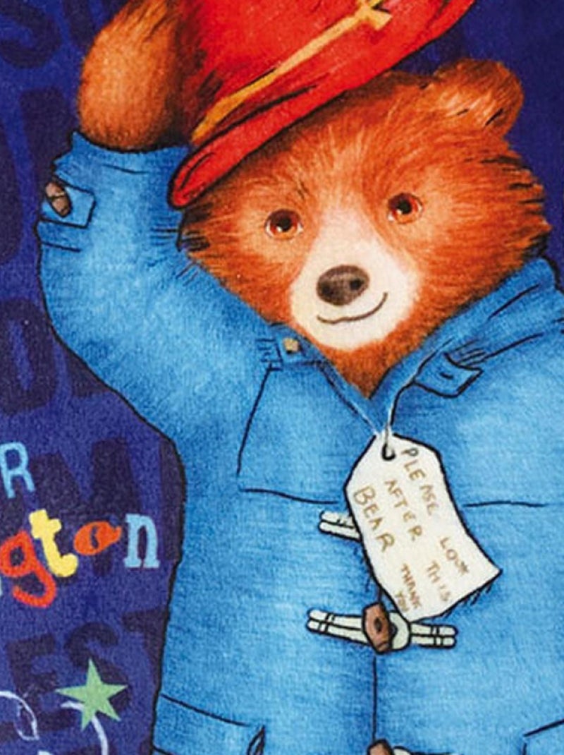 Paddington sac à dos en peluche pour enfant  22 cm Bleu - Kiabi