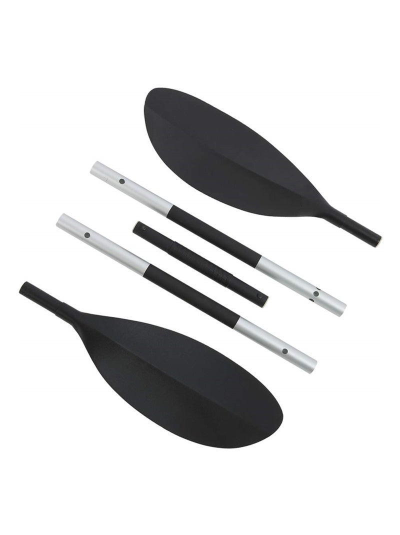 Pagaie de kayak en aluminium noir 218cm Noir - Kiabi