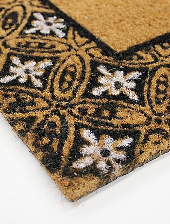 Paillason en fibre de coco Bienvenue