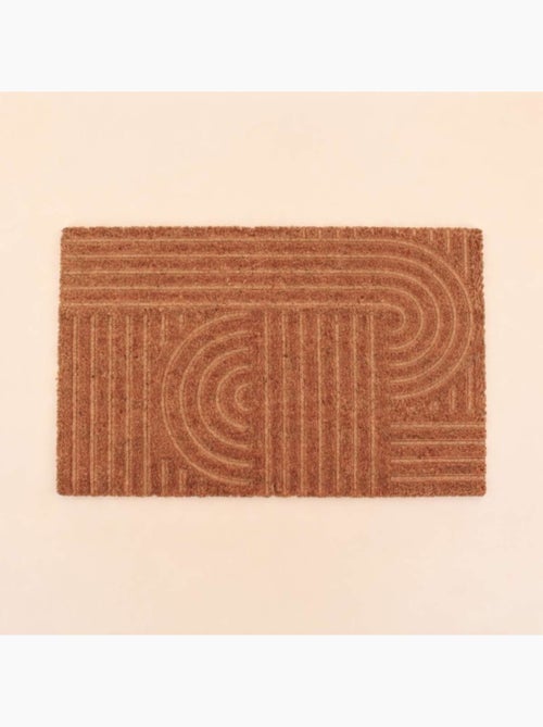 Paillasson 40x60cm motifs arches - Kiabi