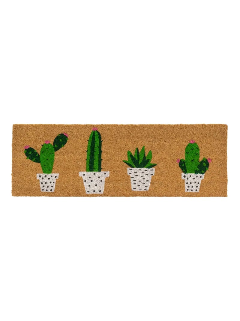 Paillasson cactus 75 cm Beige - Kiabi
