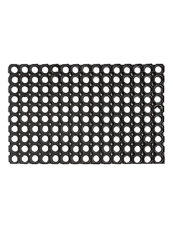 Paillasson caillebotis en caoutchouc ajouré
