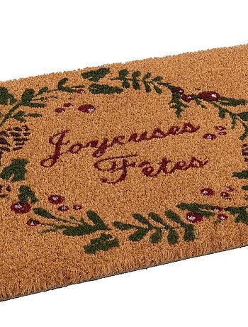 Paillasson Coco 40x60 cm Joyeuses fêtes