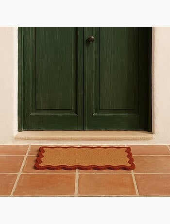 Paillasson coco contour feston 40x60cm