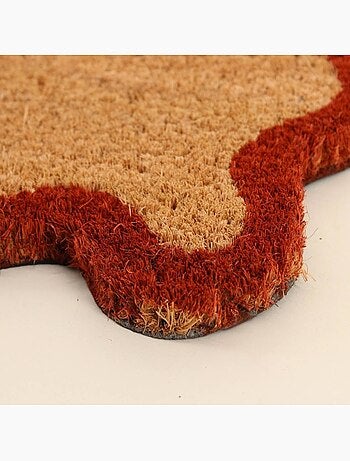Paillasson coco contour feston 40x60cm