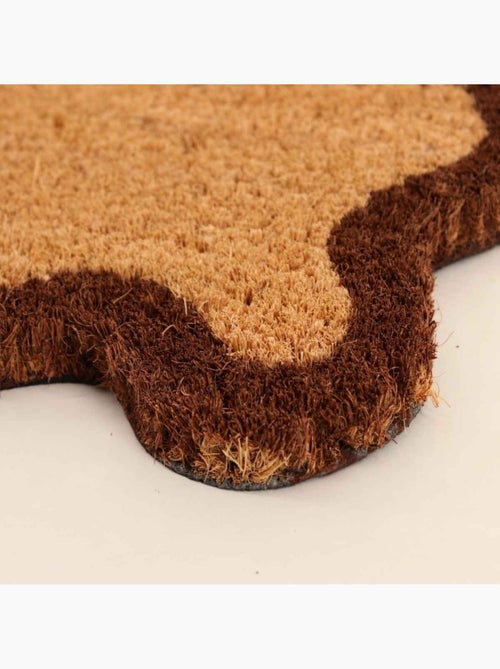 Paillasson coco contour feston 40x60cm - Kiabi Paillasson coco contour feston 40x60cm - Kiabi
