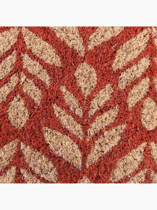 Paillasson coco imprimé feuillage géométrique 40x60cm - Kiabi