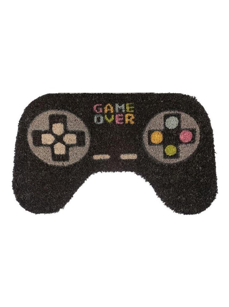 Paillasson coco Manette de jeux Game over Noir - Kiabi